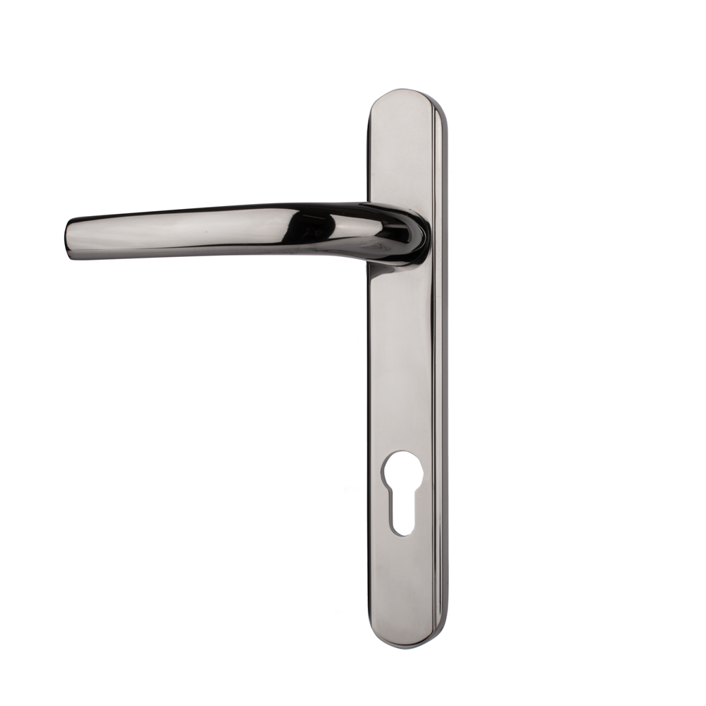 Alpine Door Handle (92mm Centre, Unsprung) - Smokey Chrome (Sold in Pairs)